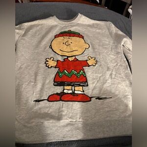 Peanuts Gray Sweatshirt